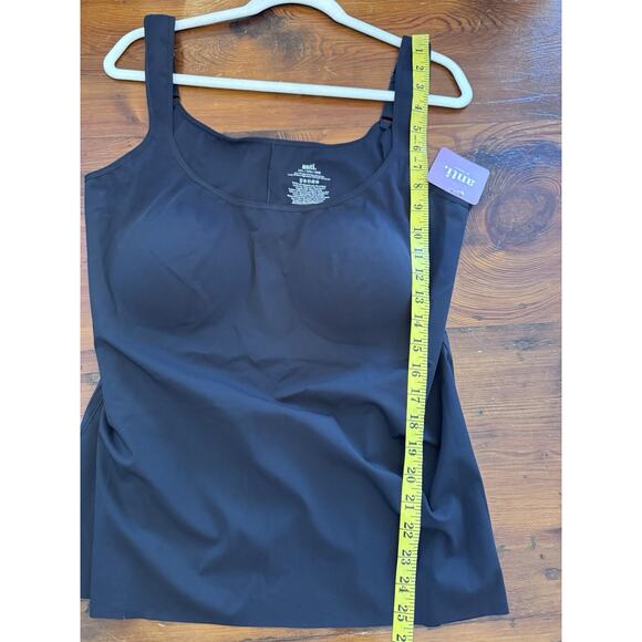 Anti x Proof Smoothing Camisole Tank A544676 Stretch Black Plus Size 3X NWT $50 - Picture 13 of 13